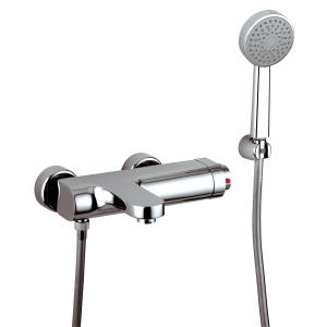 Rapture Wall Mounted Thermostatic Bath Shower Mixer