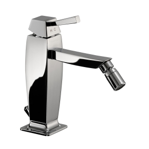 Decadence Bidet Monobloc Mixer With Pop-Up Waste in Chrome