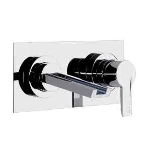 Desire Wall Mounted Basin Mixer in Chrome