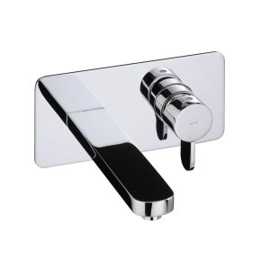 Bliss Wall Mounted Basin Mixer in Chrome