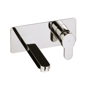 Debut Wall Mounted Basin Mixer in Chrome