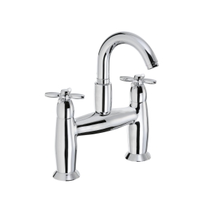 Opulence Deck Mounted Bath Filler in Chrome