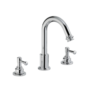 Gallant Deck Mounted 3 Hole Basin Mixer in Chrome
