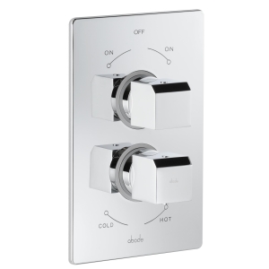 Extase 2 Outlet Concealed Thermostatic Shower Valve in Chrome