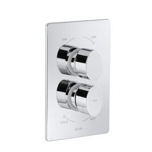 Debut Concealed Thermostatic Shower Valve 1 Outlet in Chrome