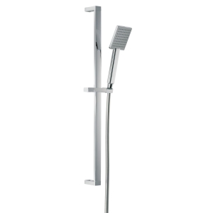 Euphoria Sliding Rail Shower Kit 5 in Chrome