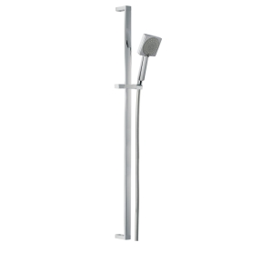 Euphoria Sliding Rail Shower Kit 6 in Chrome