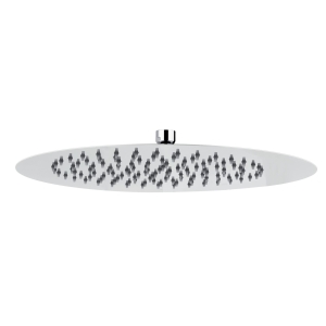 Storm Slimline Circular Showerhead 400mm in Stainless Steel