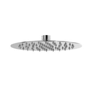 Storm Slimline Circular Showerhead 200mm in Stainless Steel