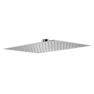 Storm Slimline Rectangular Showerhead 340mm x 220mm in Stainless Steel
