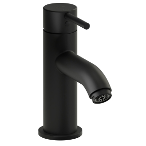 Harmonie Basin Monobloc Mixer in Matt Black