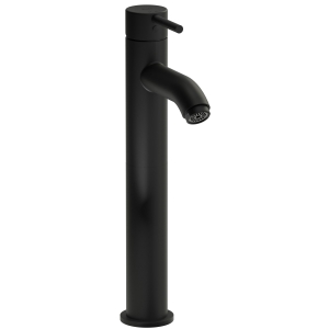 Harmonie Tall Basin Monobloc Mixer Tap in Matt Black