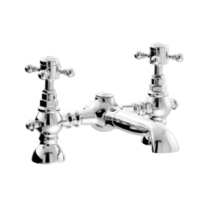 Sentiment Deck Mounted Bath Filler in Chrome