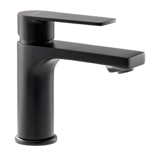 Aquip Basin Mixer in Matt Black 