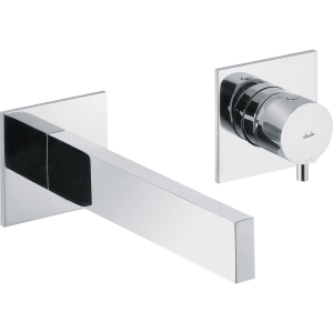 Cyclo 2 Part Bath Mixer Wall Mounted in Chrome