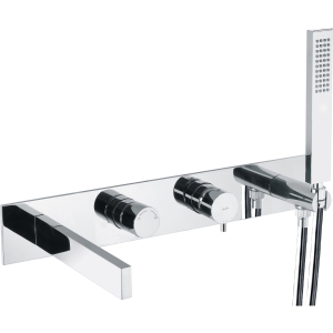 Cyclo Wall Mounted Bath Shower Mixer With Shower Handset