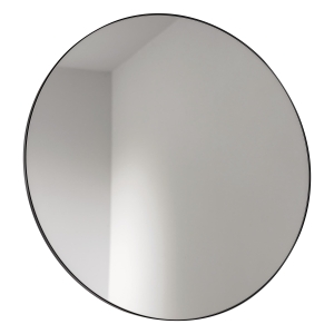 MAYAR Round Mirror 60 in Matt Black