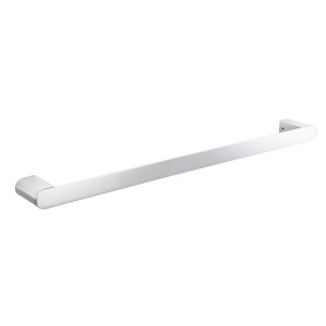 Uno Single Towel Rail 60cm in Chrome
