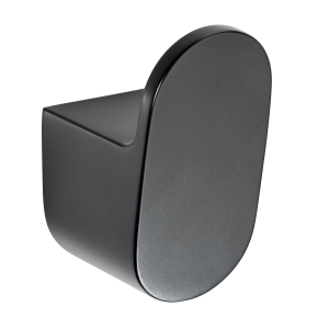 Uno Robe Hook in Matt Black 