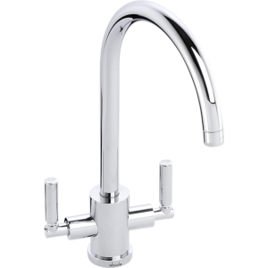 Atlas Dual Lever Kitchen Mixer Tap in Chrome