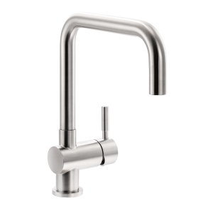 Propus Single Lever Kitchen Mixer Tap in Stainless Steel