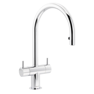 Hesta Pull Out Kitchen Mixer Tap in Chrome