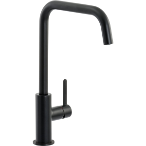 Althia Single Lever Kitchen Mixer Tap in Matt Black
