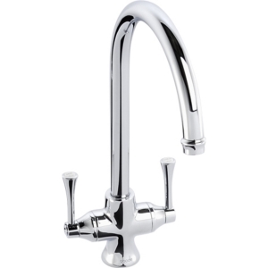 Gosford Aquifier Dual Lever Kitchen Water Filter Tap in Chrome