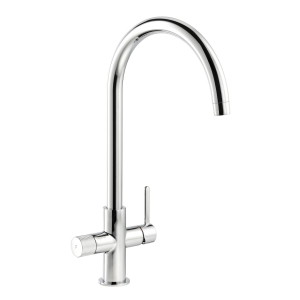 Puria Aquifier Dual Lever Kitchen Water Filter Tap in Chrome