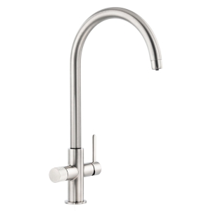 Puria Aquifier Dual Lever Kitchen Water Filter Tap in Brushed Nickel