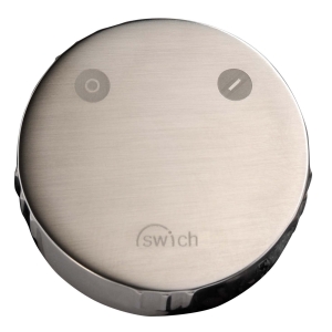 Swich Water Filter with Resin Filter in Brushed Nickel