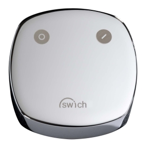 Swich Square Handle in Chrome With High Resin Filter