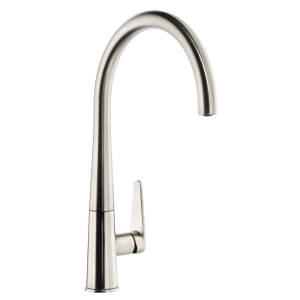Coniq-R Single Lever Kitchen Mixer Tap in Brushed Nickel