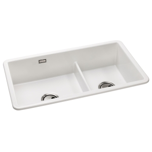 Sandon 1.75 Bowl Sink in White Ceramic