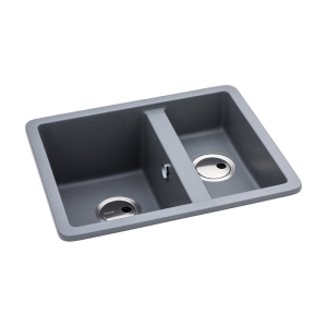 Matrix SQ GR15 1.5 Bowl Sink in Grey Metallic Granite