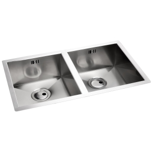 Matrix R0 Double Bowl Sink in Stainless Steel