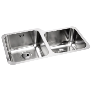 Matrix R50 One & Three Quarter Bowl Sink in Stainless Steel