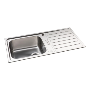 Neron Single Bowl Sink in Stainless Steel