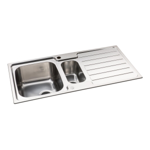 Neron 1.5 Bowl Sink in Stainless Steel
