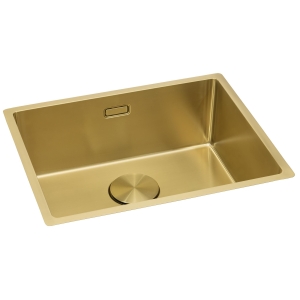 KOTO PVD Single Bowl Sink in Brushed Brass