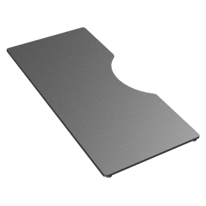 Tydal Silver Glass Drainer Extension in Silver Glass