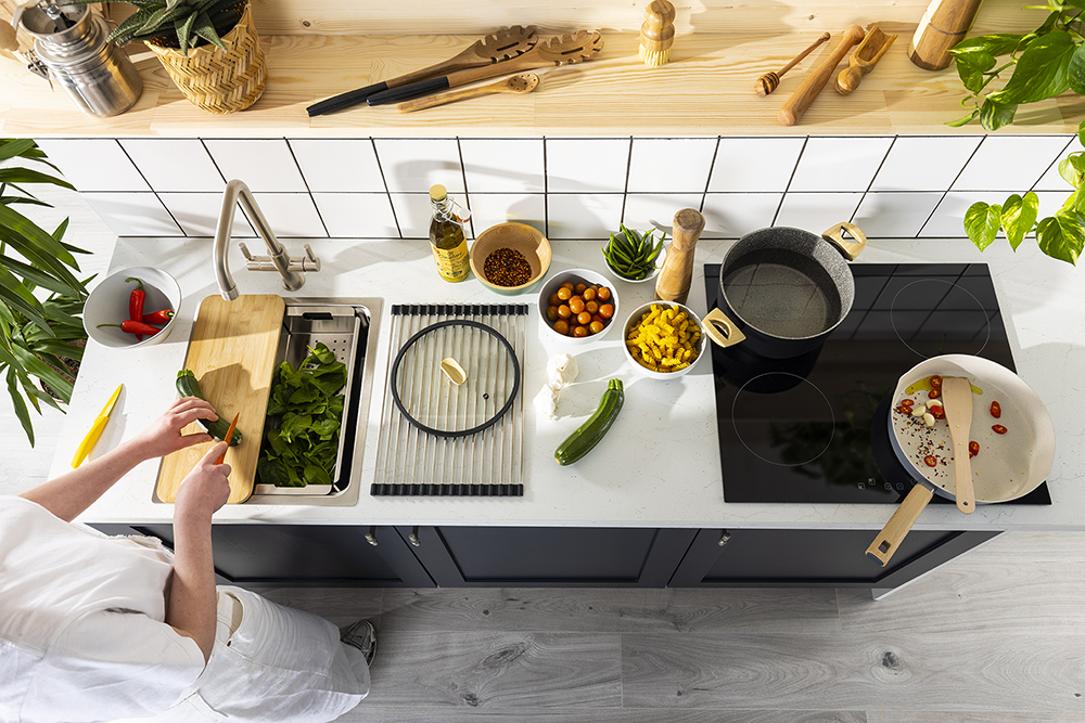 Styling everything including the kitchen sink